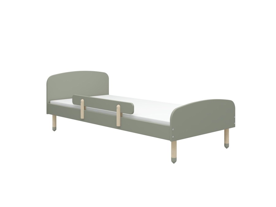 Senge Og Tilbehor FLEXA 90X190 | Enkeltseng M. Sengehest Natural Green